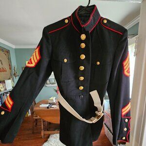 Authentic U.S Marine Corp USMC Dress Blue Jacket